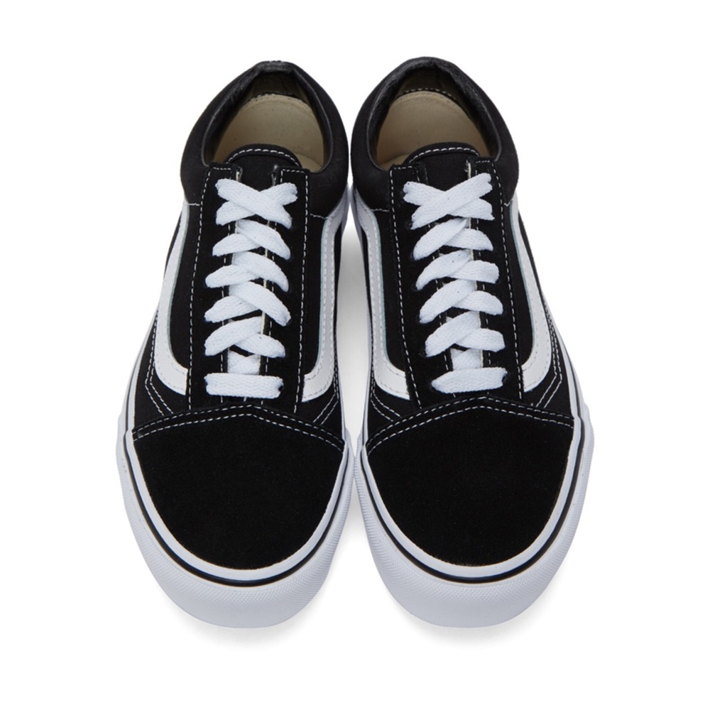 Black Old Skool Platform Sneakers